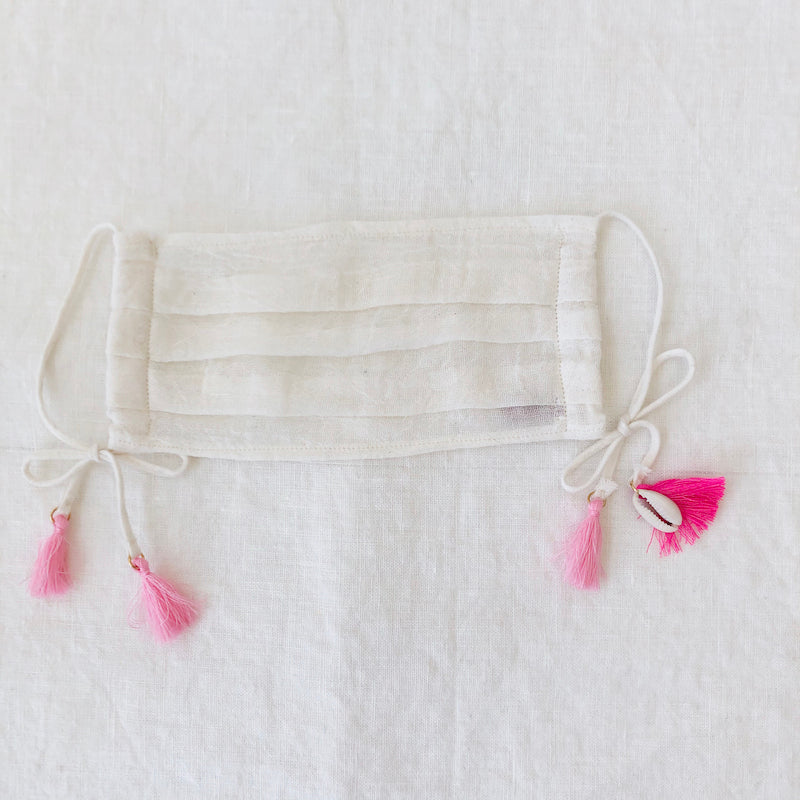 Cotton Gauze Face Mask - Terre Pastel