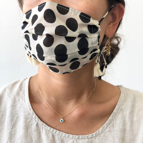 Silk Cotton Face Mask - Sadie