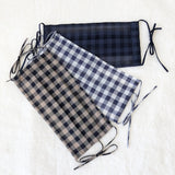 Cotton Face Mask - Gingham - Adult size