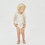 23 Amulet Leotard - Rose Gold Foil