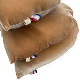 Le Heart Velvet Pillow - Beige