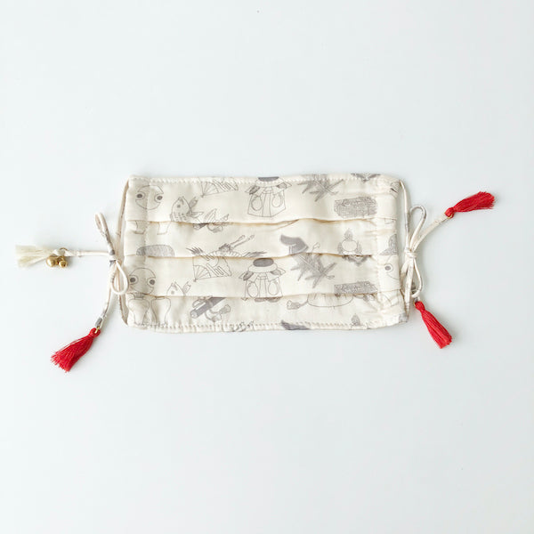 Silk Cotton Double Layered Face Mask - Japón