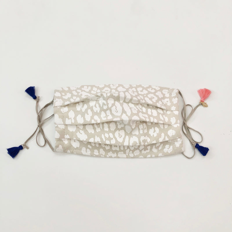 Cotton Linen Double Layered Face Mask - Léo in Natural