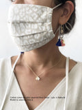 Cotton Linen Double Layered Face Mask - Léo in Natural