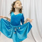 Cosmic Star Skirt in Blue