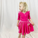 Cosmic Star Leotard in Pink