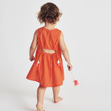 A-Mia Dress in Orange
