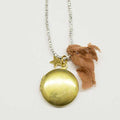 WS NECKLACE - GOLDEN LOCKET