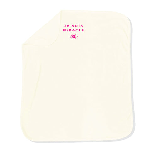 Je Suis Miracle Organic Onesie & Blanket in Natural