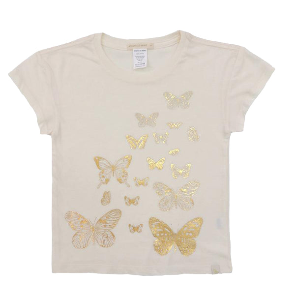 Papillons Gold Lara Short Sleeve Tee