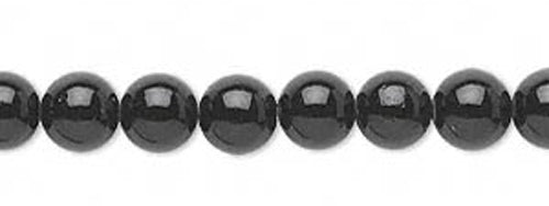 Evil Eye Bracelet - Black Riverstone in Large