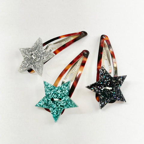 Three Hair Pin Set - Glitter