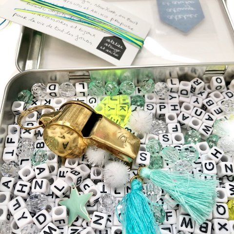 DIY Accessories Set - Gold whistle