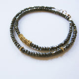 Gem Flora Bracelet in Pyrite