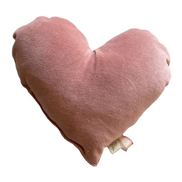 Le Petit Heart Velvet Pillow