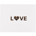 LOVE Wall Art in Gold Foil